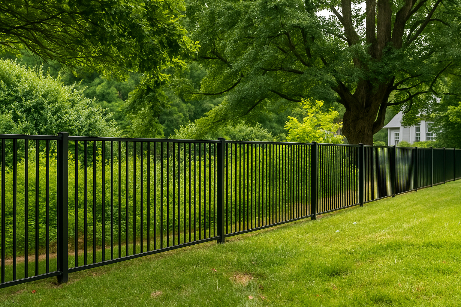 Aluminum Fence Installation