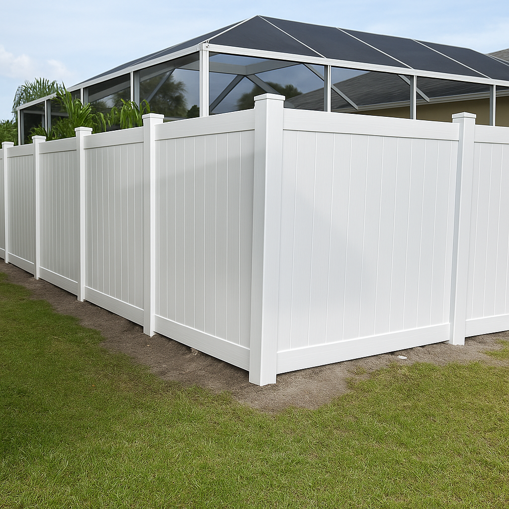 Vinyl Fence Installation
